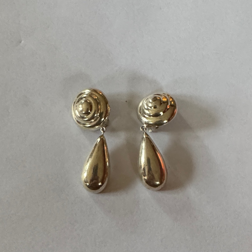 Elegant Silver Drop Earrings